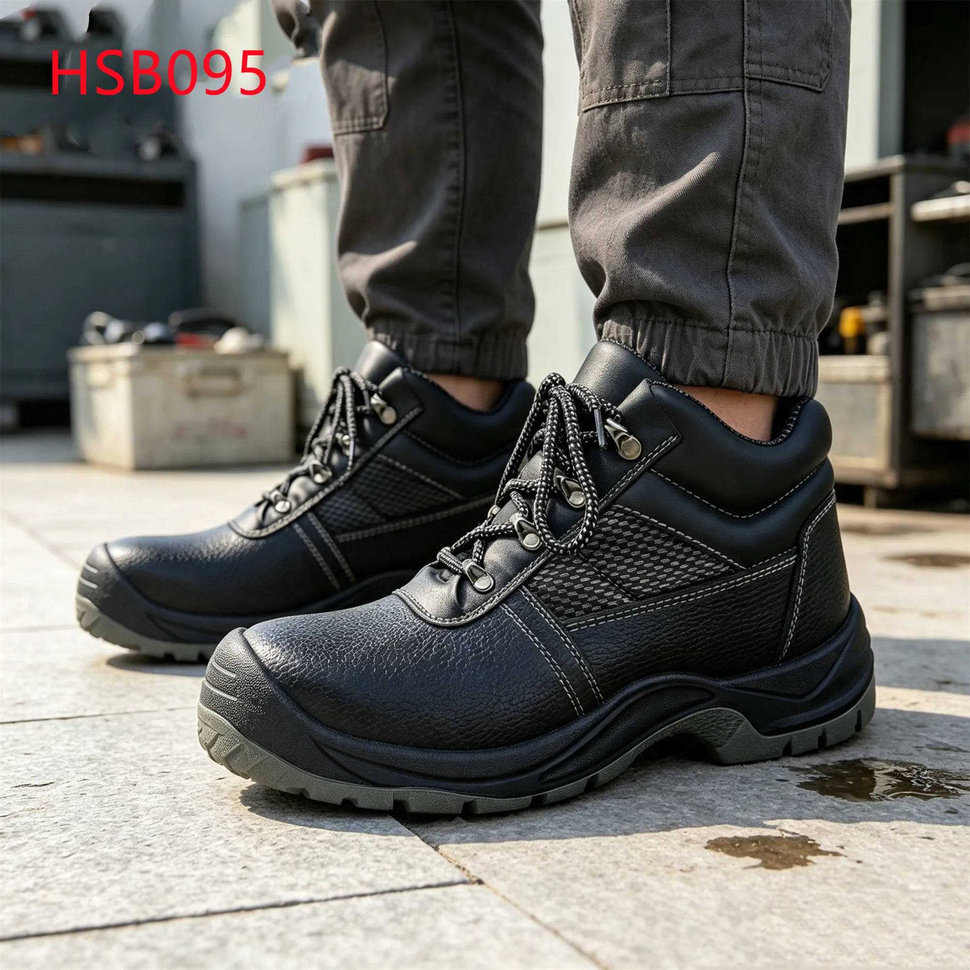 LXG,Furniture Factory Golden Webbing Design Hua Singh Safety Boots Power Plant Anti-penetration 200J Work Footwear HSB095