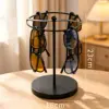 Round Sunglasses Display Stand - Black