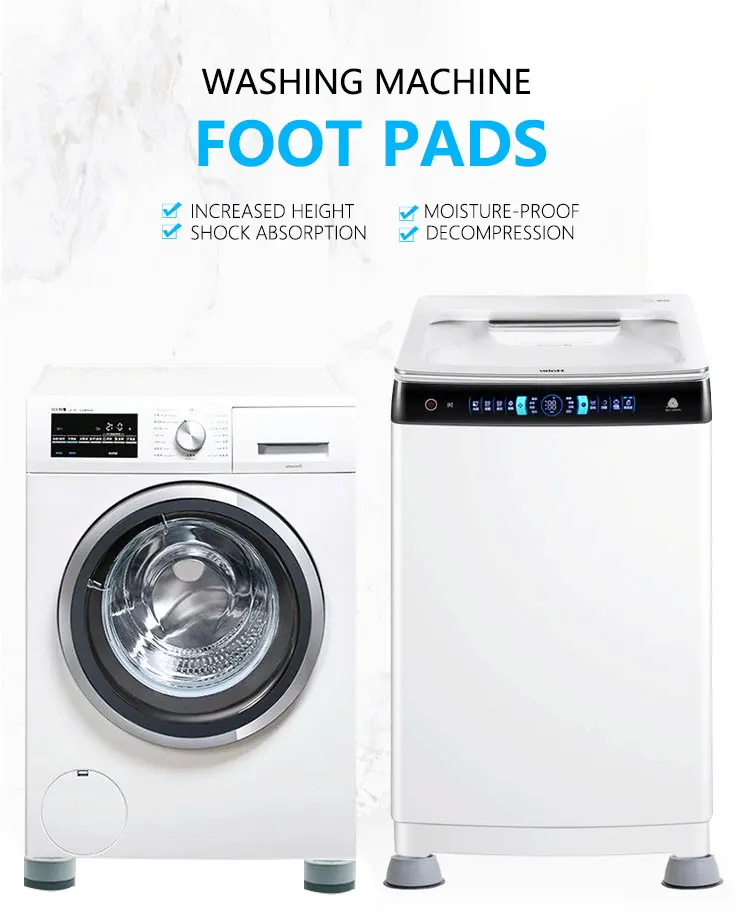 Toco Washing Machine Heighten Foot Cushion Universal Heighten