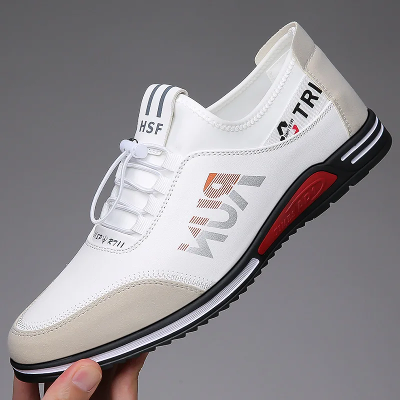 Generisch 2026 Scarpe Casual Pantofole Uomo Traspirante Punta Rotonda Punta Piatte Confortevoli Per Uso Quotidiano, marrone, 49 EU