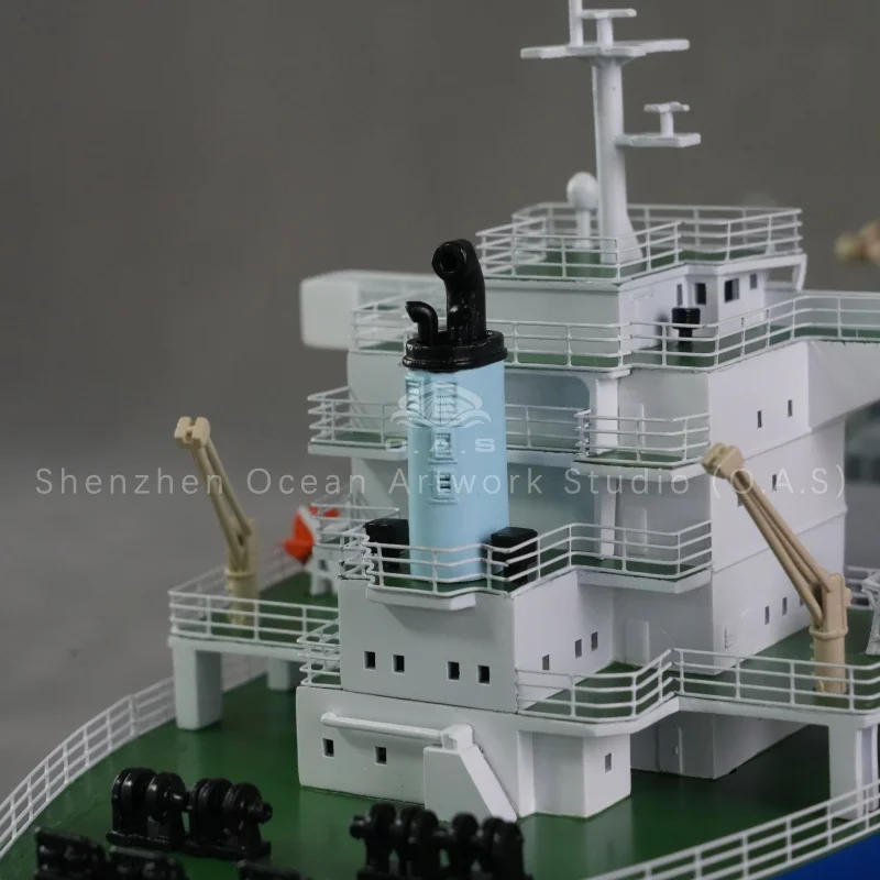 Exquisite bulk carrier model inspired by Indian shipyards, restoring real shipbuilding details and accurate ship measurements. Perfect for cargo‑shipment themed display, maritime exhibition and corporate souvenir. Factory accepts custom logo & color orders, supplies high‑quality simulation models for shipping clients with sample and bulk wholesale available.Amber@vesselmodel.com Tel：+86 18038048785