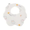 A8 contour rabbit head flower bib
