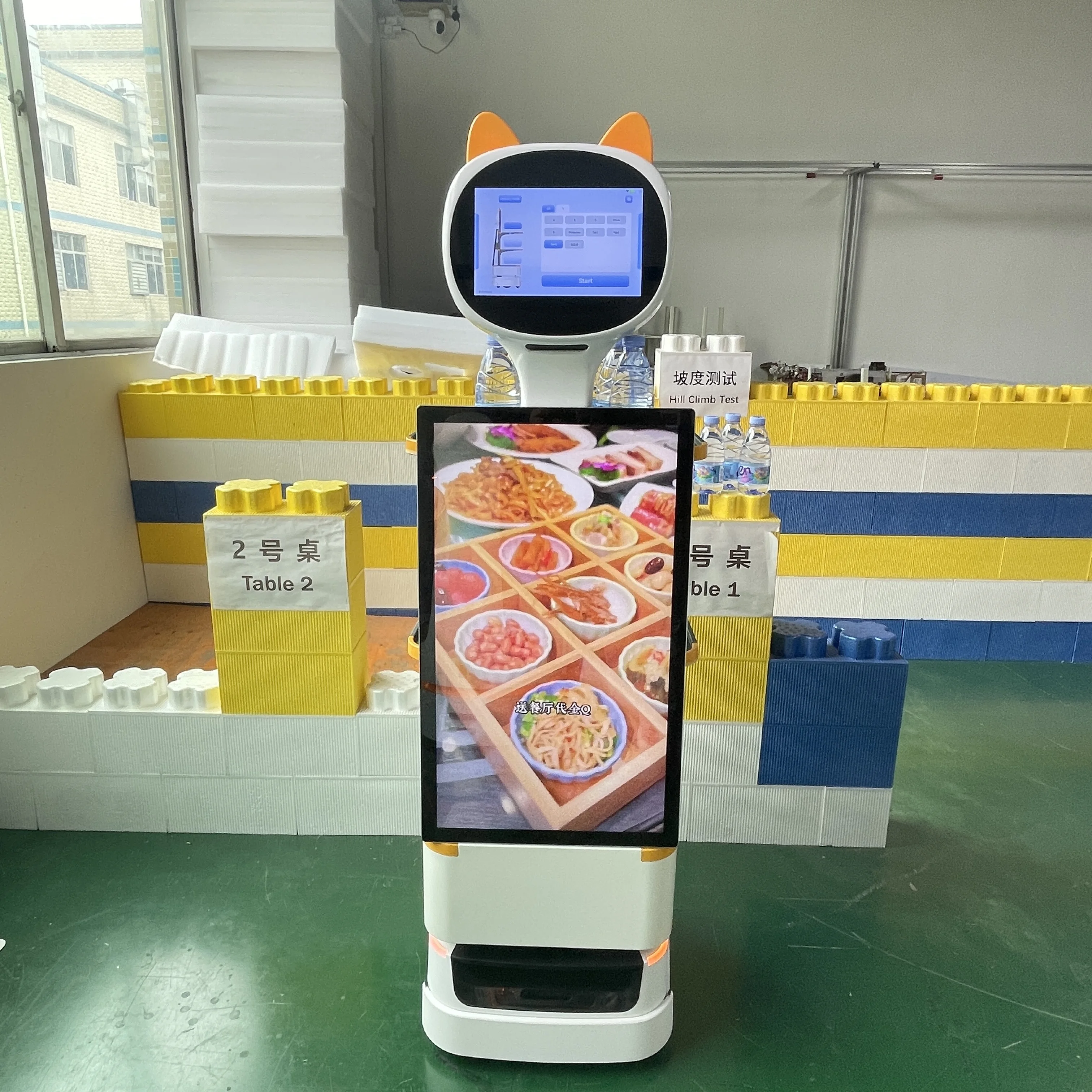 2025 AI Robot Mobile Display with 10.1