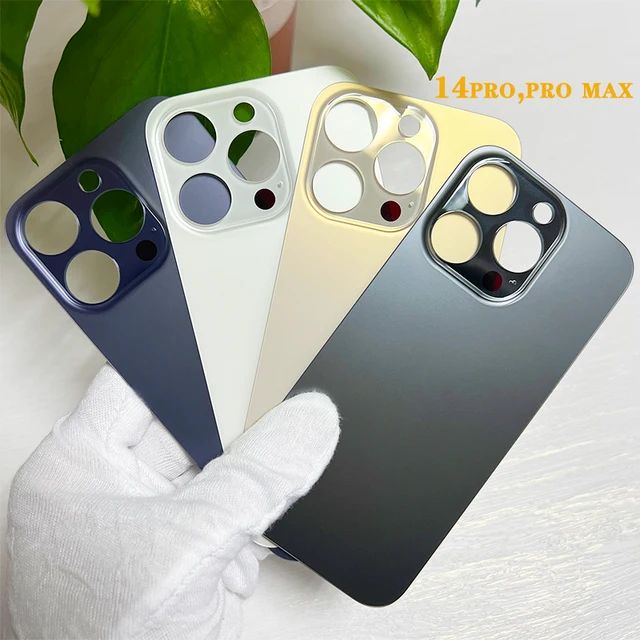 Replacement Back Housing Cover Battery Glass Rear Door Chassis  For iPhone 8 X XS Max 11 12 13 14 pro MaxFrame Bezel Metal Plate