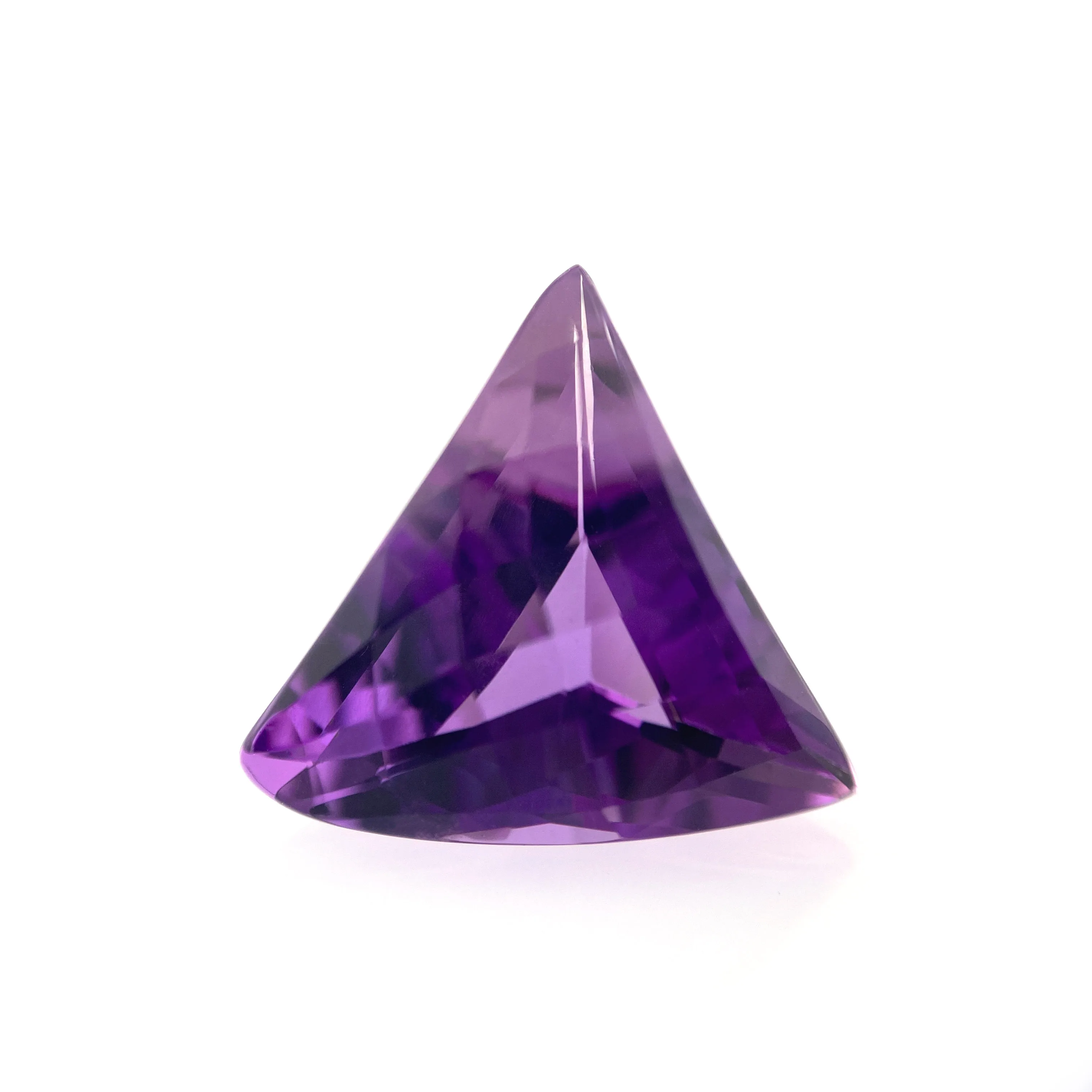 Triangle Shape amethyst price carat 15 x 15 mm Natural amethyst natural