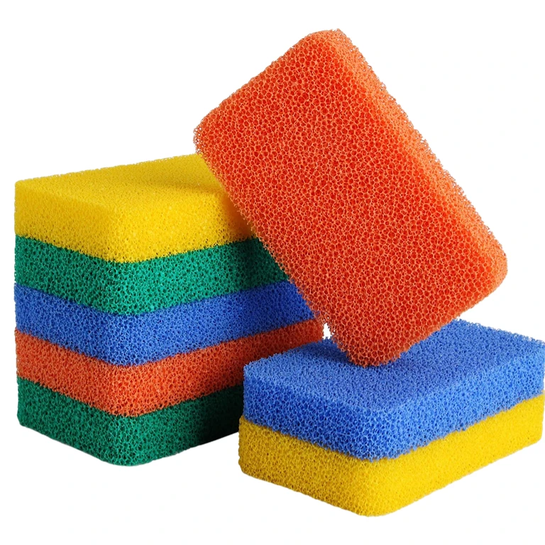 DS2166 маслопоглощающие Губки кухонные губки для посуды Силиконовые мягкие мытья