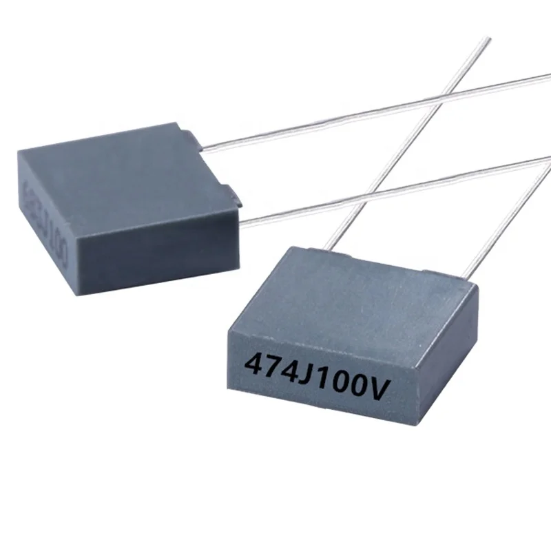 Box Type Metalized Polyester Film Capacitor High Voltage 474j 100v