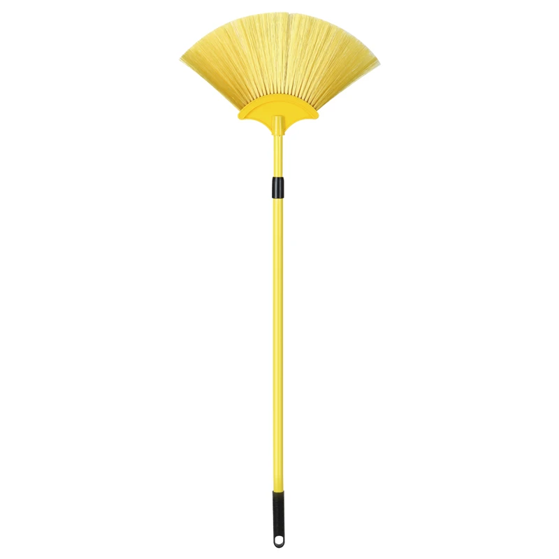 Plastic Ceiling Broom with Telescopic Handle Extension Rod Cleaning Brush