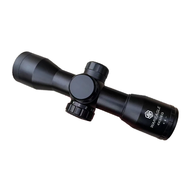 WAREAGLE  Tactical Optical Scope 4x30 With Red Green Illumination  Hunting Scope
