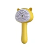 A forma di gatto giallo