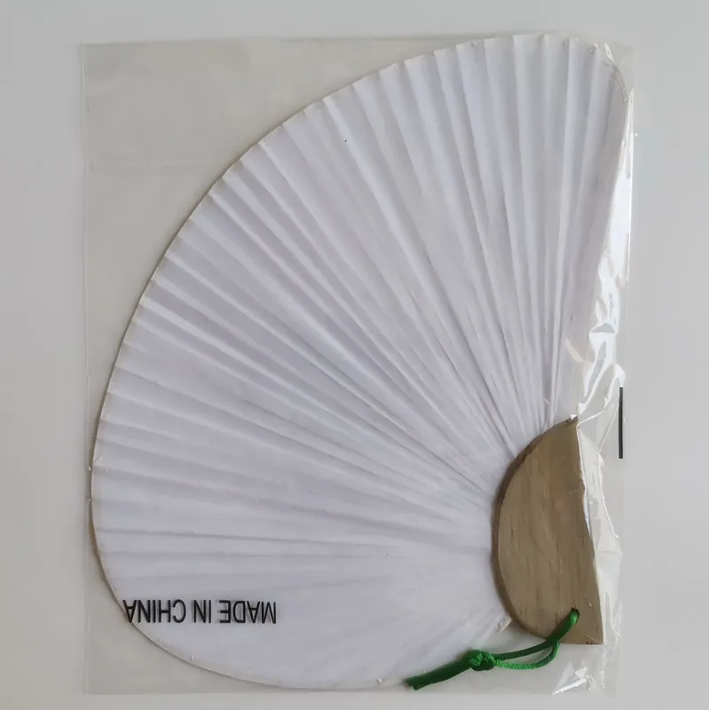 Traditional Chinese Blank Paper Paddle Fan Uchiwa Wedding Gifts Buy