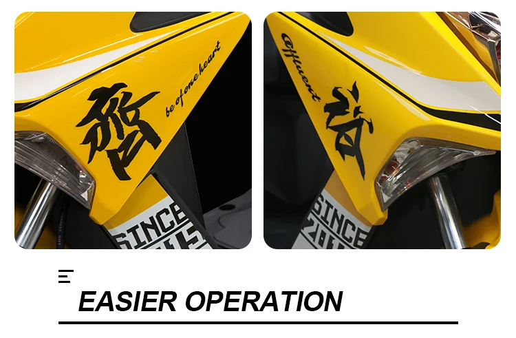Customized OEM 72V 4500W full size electric sport motorcycle