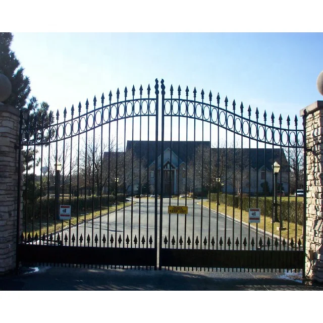 Hand Made Iron Flower Different Steel Gate Designs