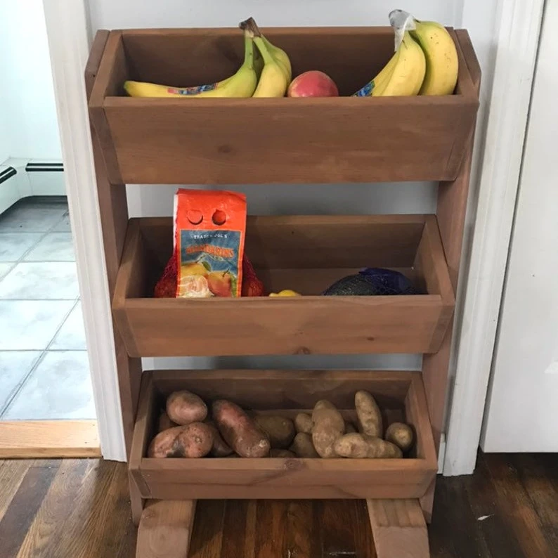 DIY Vegetable Storage Bin With Dividers - Anika's DIY Life