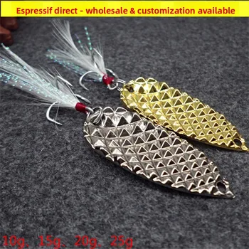 Espressif Diamond Holographic Zinc Alloy Cicada Lure Sequins for Xinjiang Sea Fishing Bass Artificial Hard Bait – Hard Lure – view 5