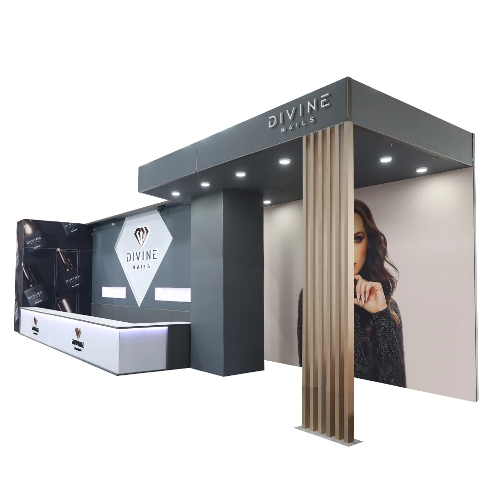 Tianyu Modular Exhibit System Aluminum Partition Walls Trade Show Booth Rental Exhibition Booth Stand