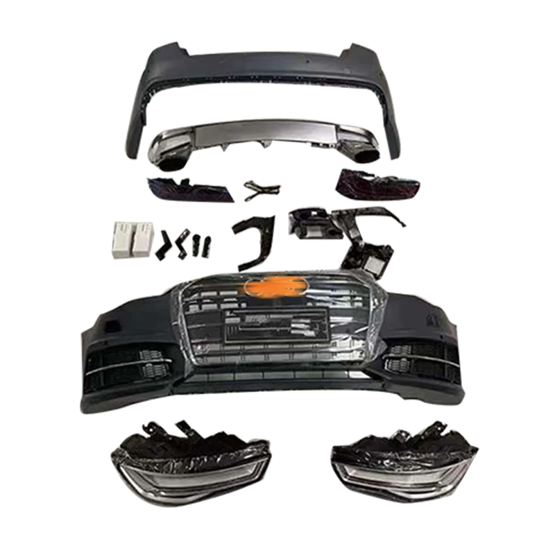 Car Body Kit Exterior Accessories Upgrade Bumper Bodykit For Audi A6