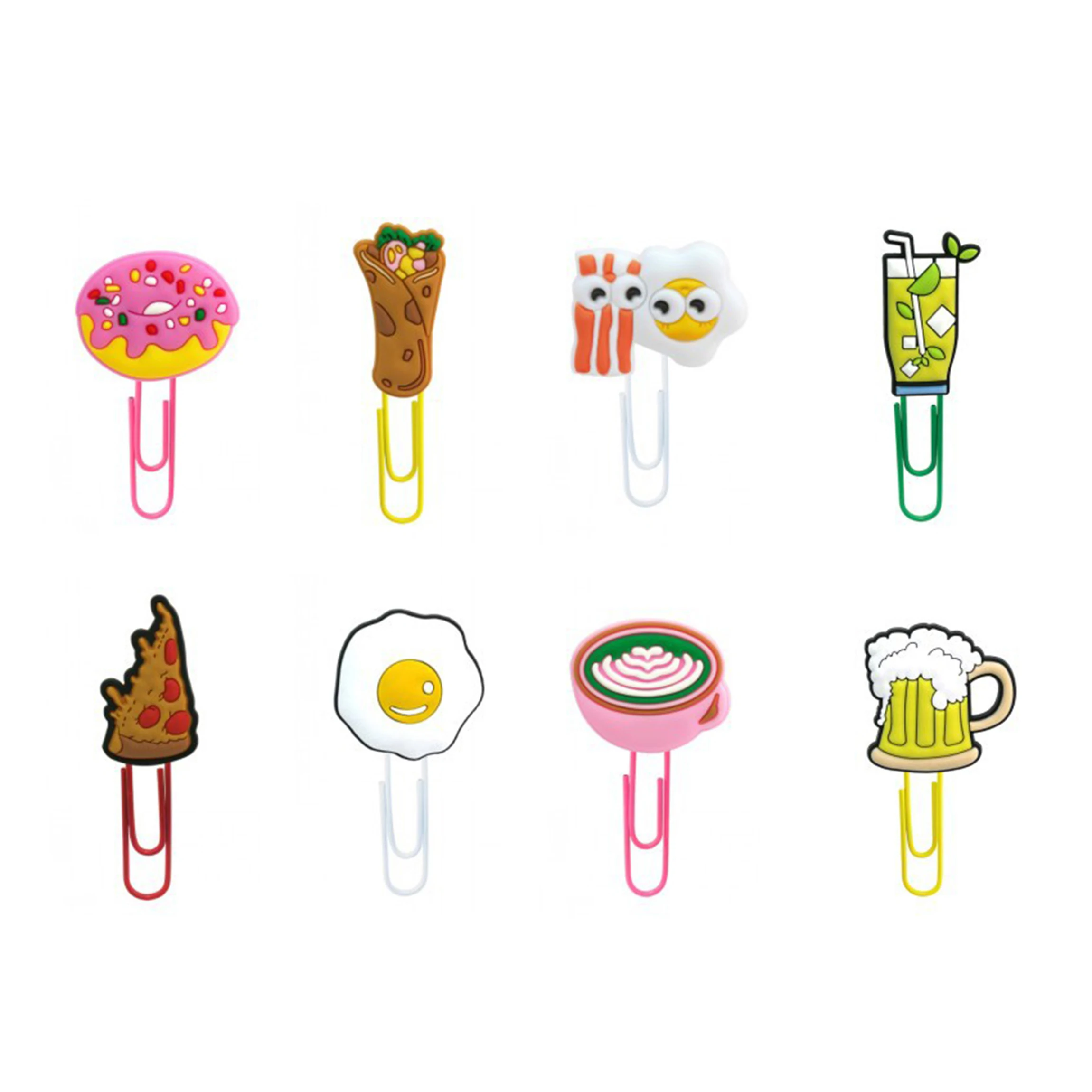 Custom Decorative Cute Cartoon Design Colored Vinyl Coated Kids Metal