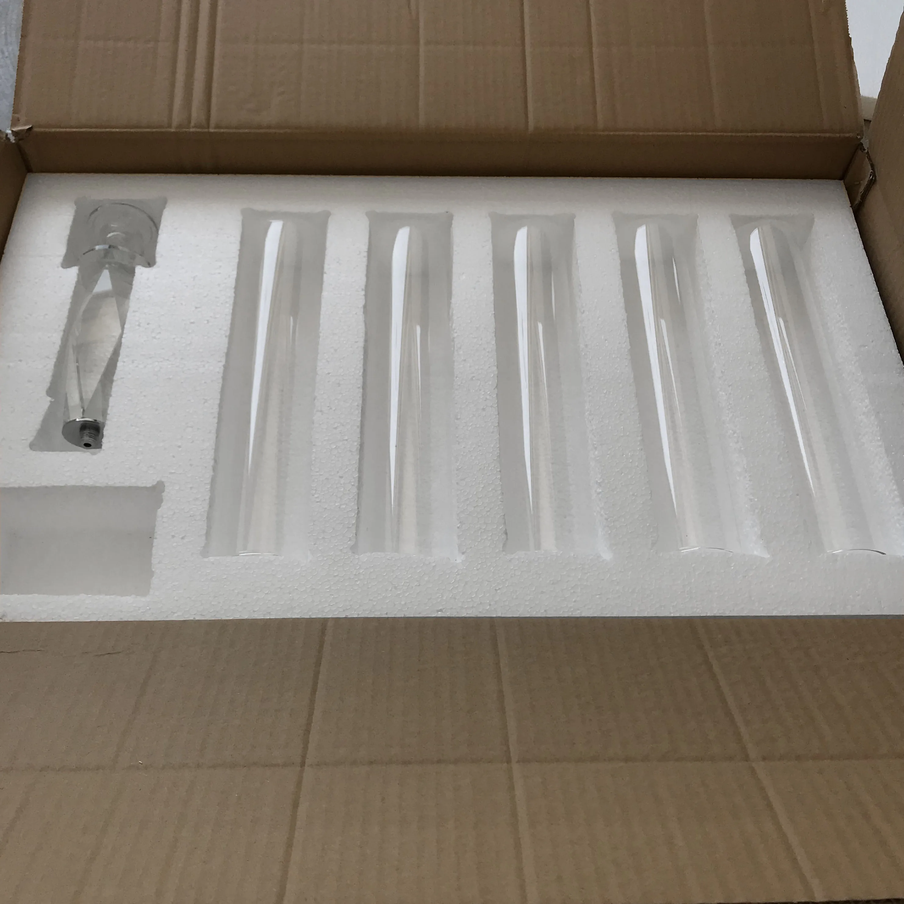 
 Новое поступление, хрустальное украшение для стола, свадебное украшение, маленькие Кристальные подсвечники на 5 рук, хрустальный подсвечник  