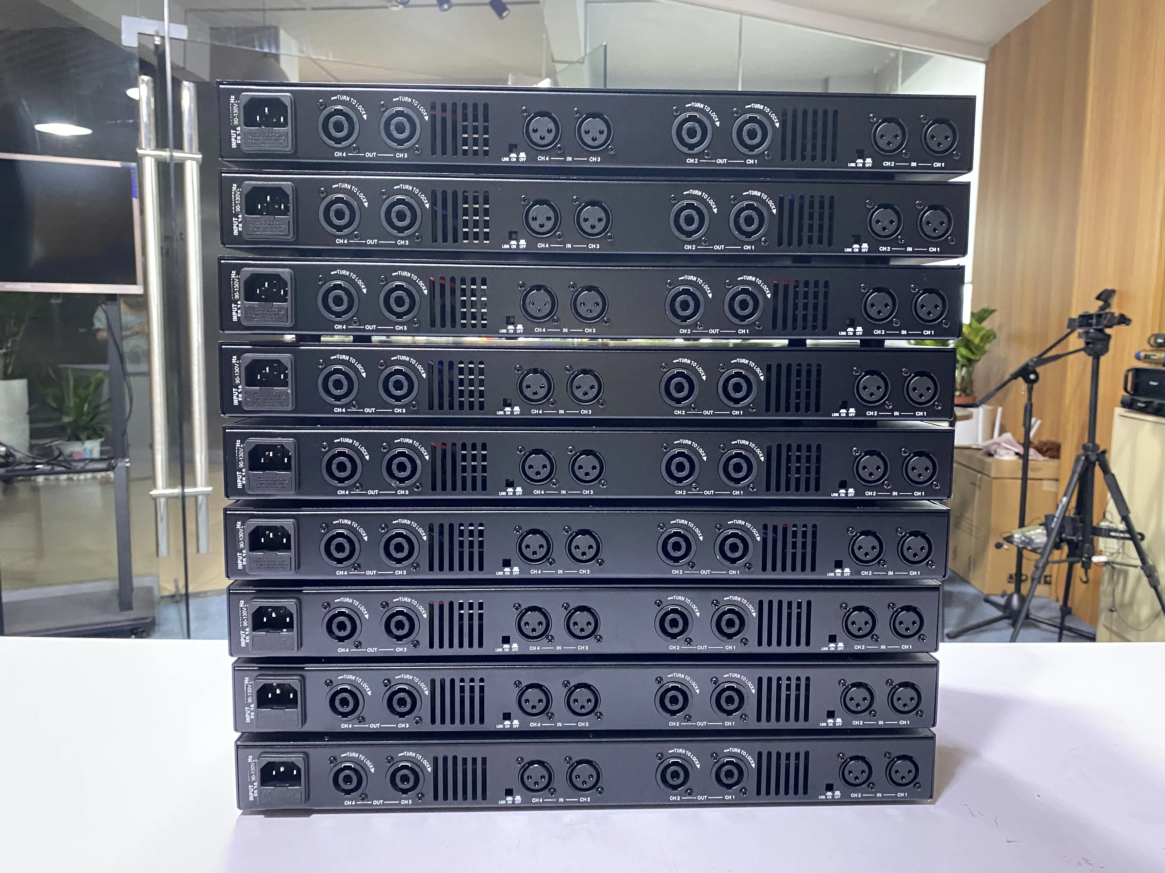 Precise and Reasonable Circuit Structure Power Amplifier Small Size Enough Power Home Theater Amplifier