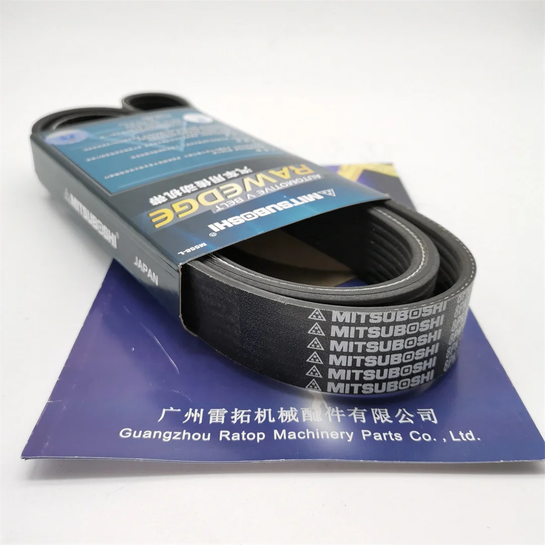 K様 Correia de ventilação da escavadeira PC200-7 8pk1600, peças do