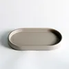 Vassoio grigio chiaro