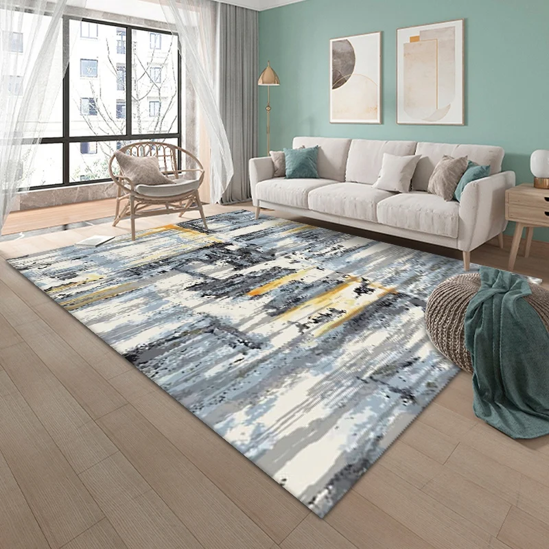Nordic Europe New Design Modern Abstract 3D Print Cheap carpets and rugs for Living Room and bedroom