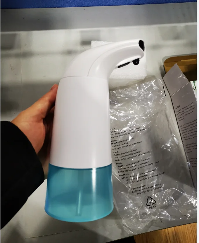 automatic Soap Dispenser Touchless Foaming Soap Dispenser ABS auto touchless hand Free Countertop Soap Dispensers