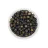Round black mixed Russian beads