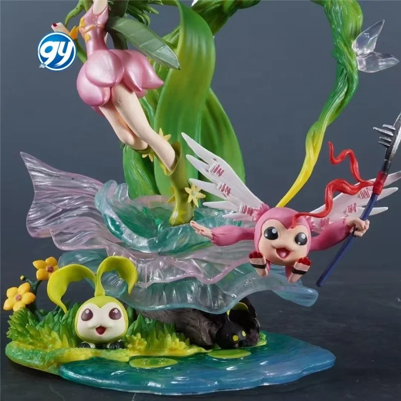 デジモン AN-STUDIO リリモン フィギュア デジモン リリモン パルモン フラワーフェアリー GKフィギュア アニメ
