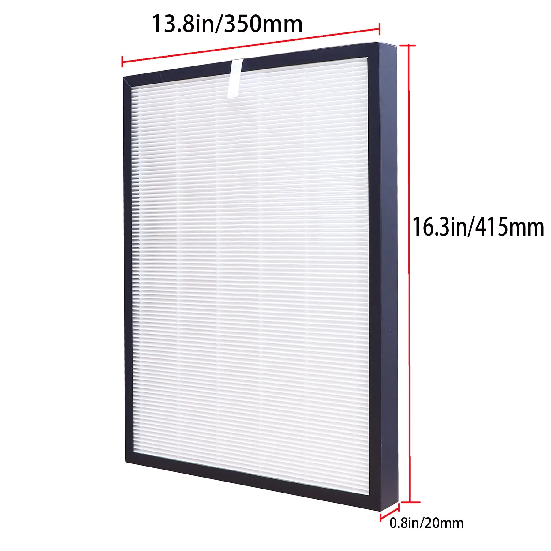 Replacement Compatible with Hitachi EP-A6000 EP-A7000 EP-A8000 EP-M7200C air Purifier True HEPA Filter Activated Carbon Filters