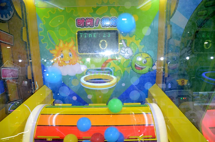 Amusement Rainbow Spinner Redemption Lottery Games Ticket Prizes Arcade Game Machine