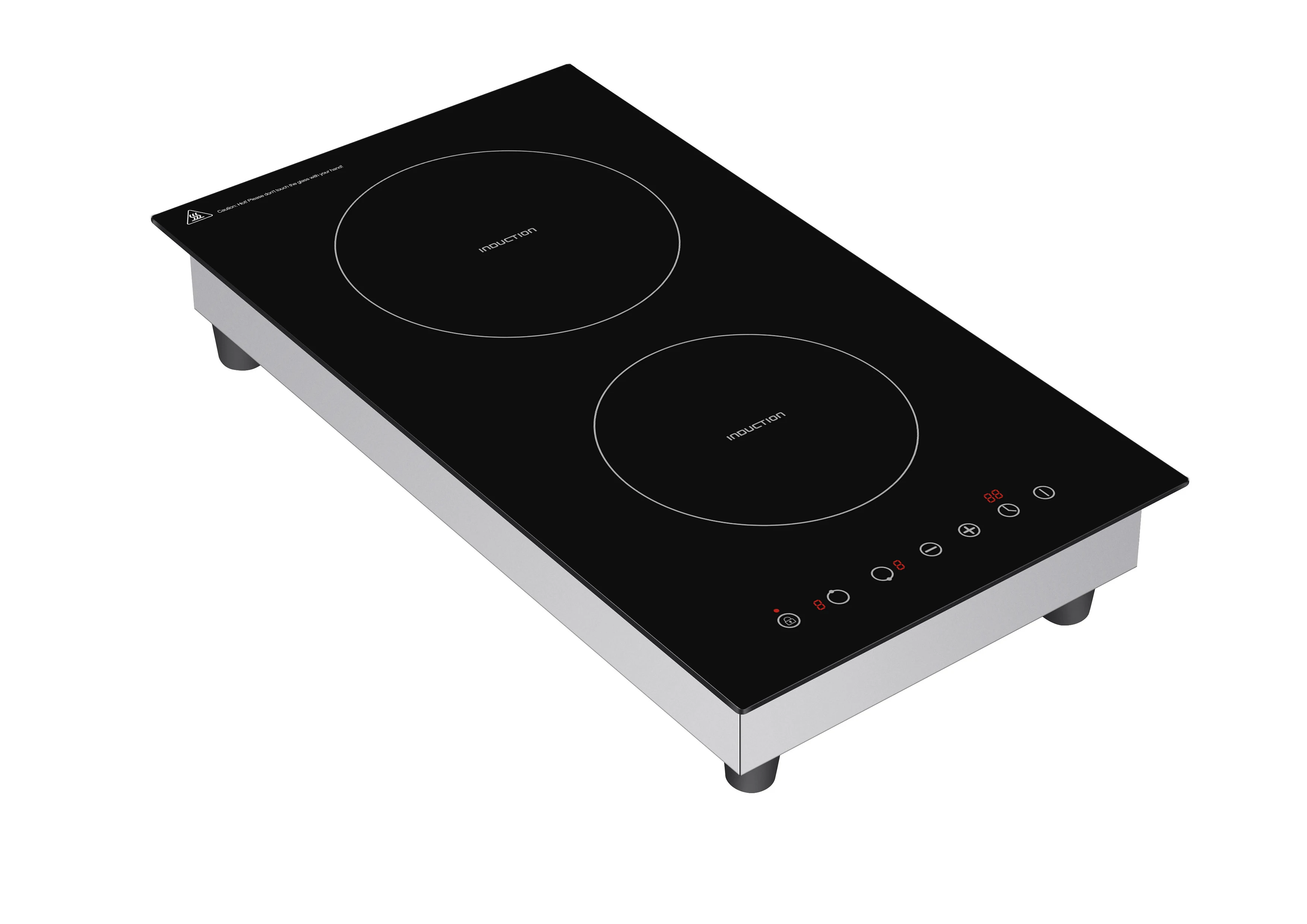 2 Burners Vertical Eletrical Induction Cooker 4000w Touch Control Buy