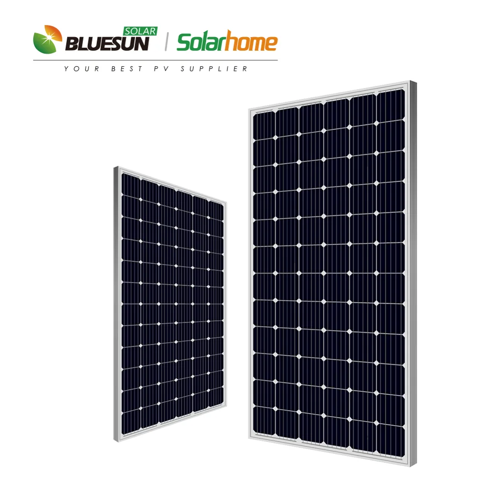 Bluesun Solar Panel for Home Mono 370W 380W 400W Sheet 72 Cells Korea Price