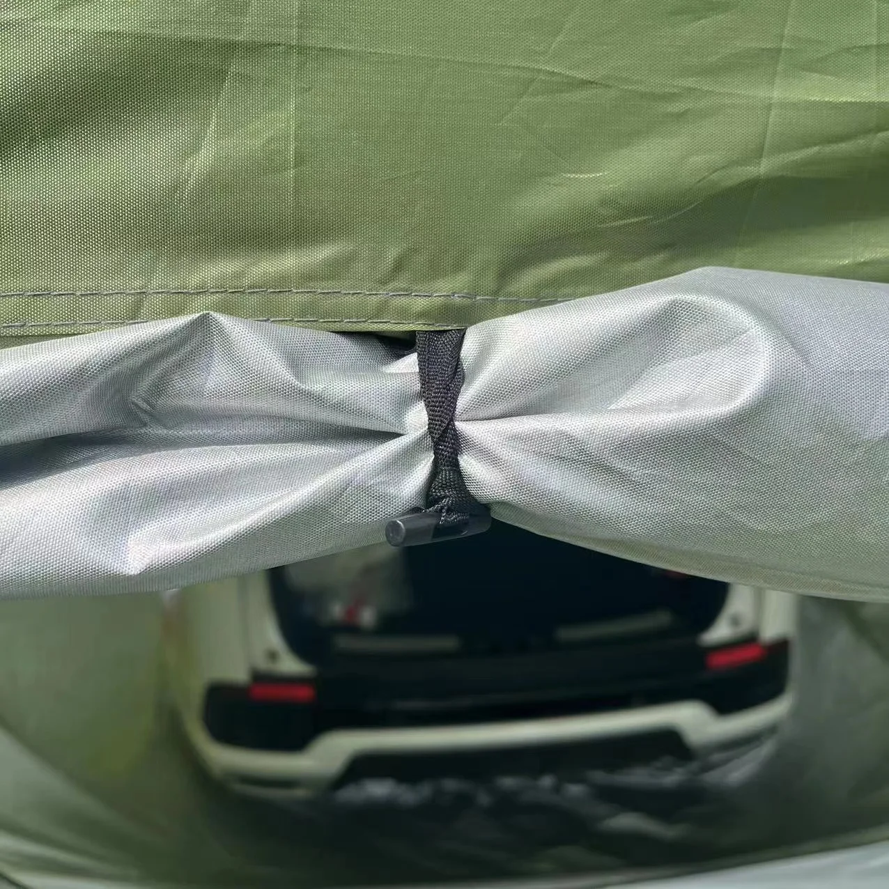 Portable Outdoor 210d Oxford Pu2000mm Automatic Quick Opening Car Tailgate Tent Shade Tent Suv