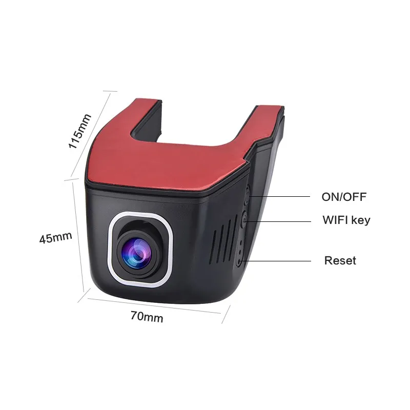 Car DVR Dash Camera Driving Recorder 1080P USB Car DVR Night Version Digital Video Recorder for Android DVD GPS Player DVR CAM