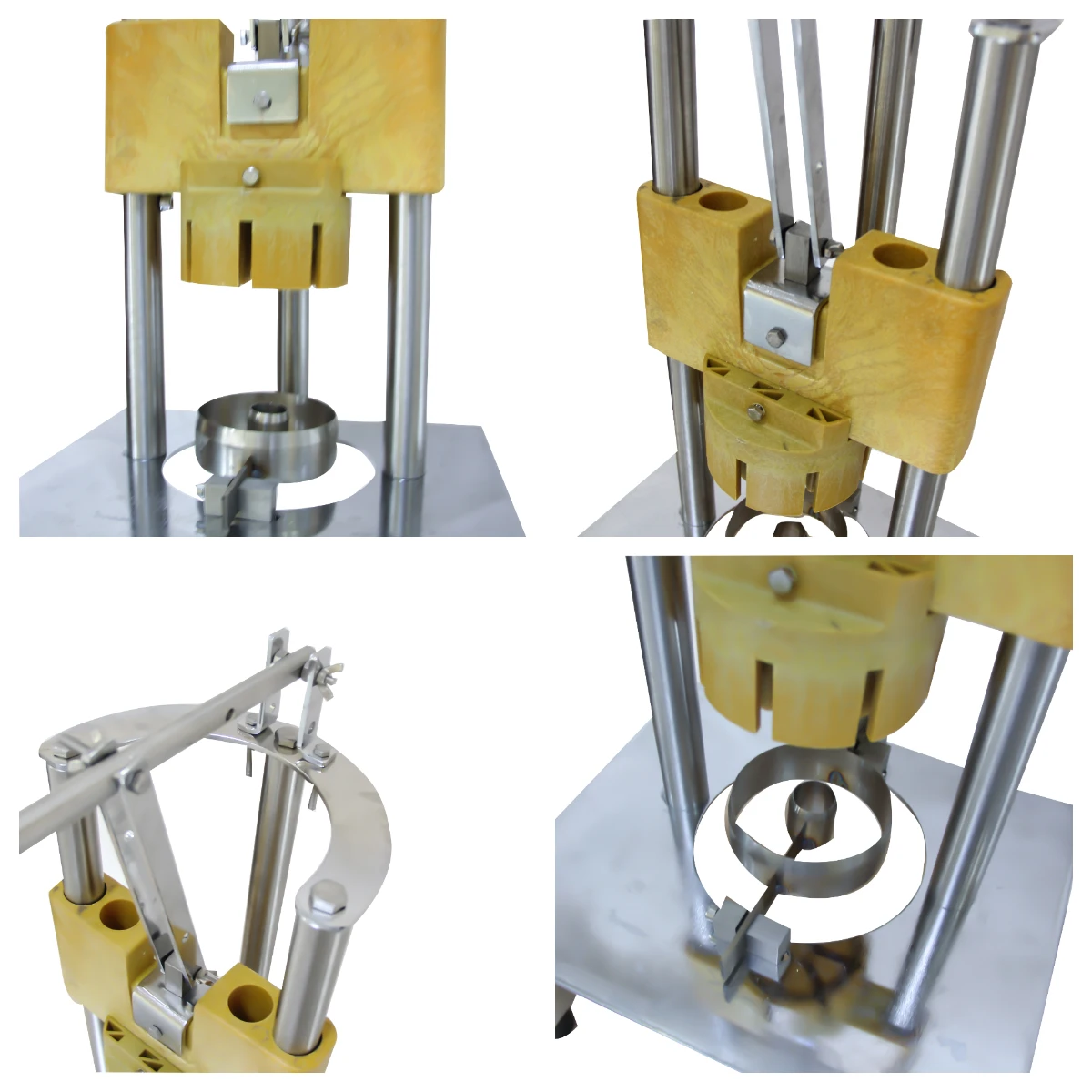 2020 New Strong Blade Manual Fruit Cutting Machine Pineapple Peeler Machine - Image 3