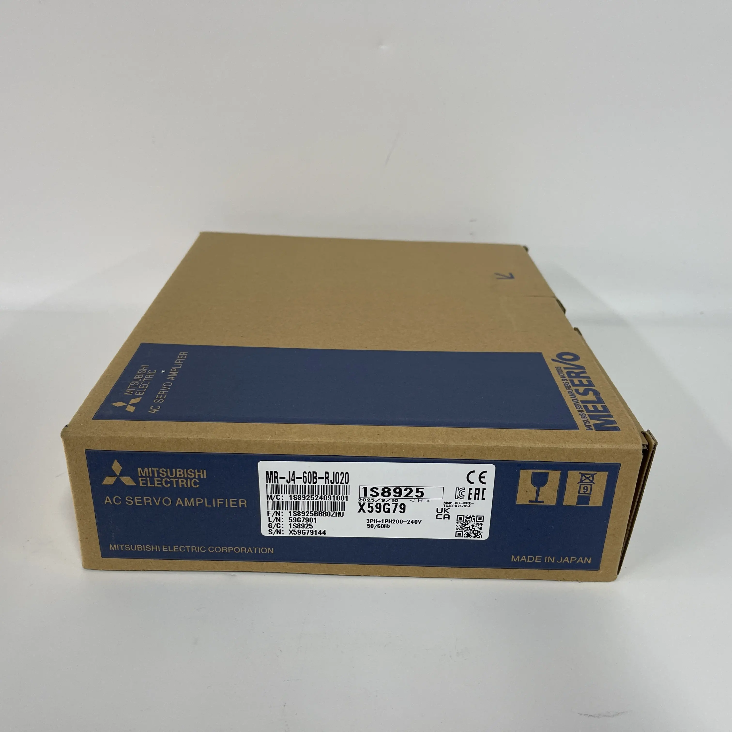 Mitsubishi AC Servo Amplifier MR-J4-60B-RJ020