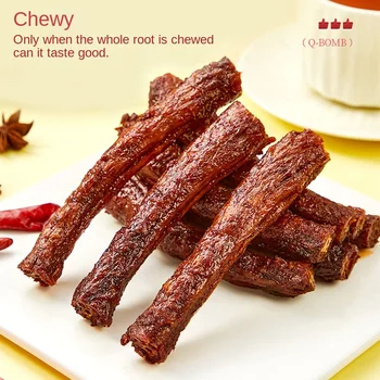 Bizan Nitrogen Roasted Whole Chicken Neck Hand-Tear Marinated Duck Neck Casual Greedy Snacks in Air-Dried Bag Packaging