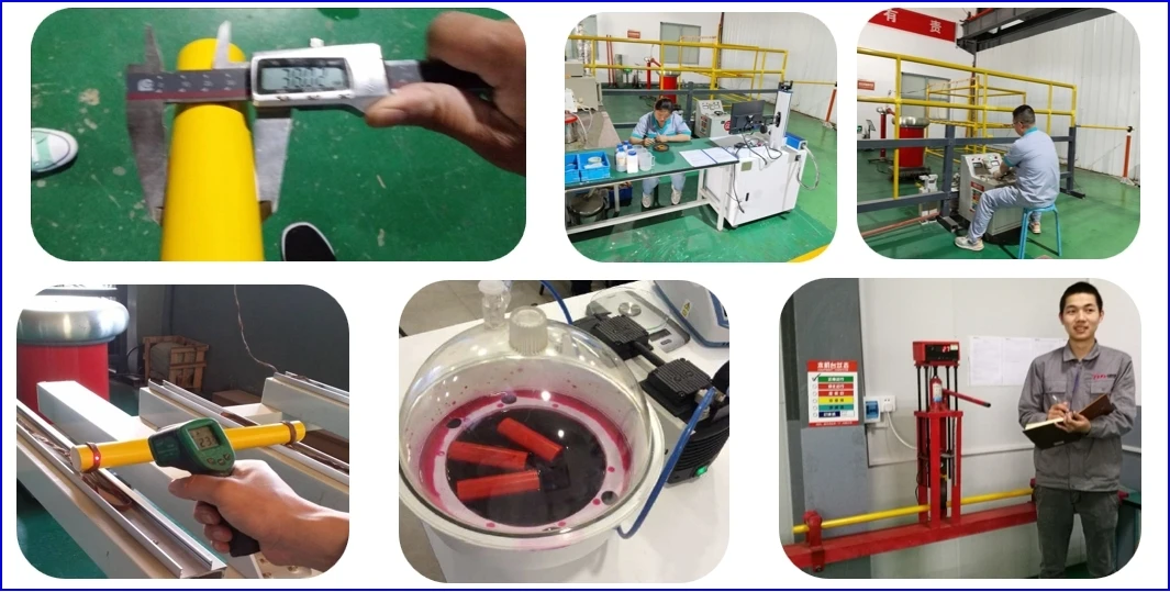 Insulating T Shape Clamp Stick Wire Pre-connecting Mounting Rod