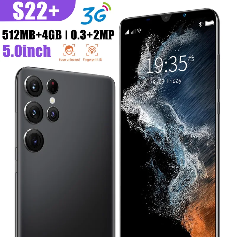 Dual Sim Low Price S22 Plus Cellular Smart Cell Phone 5g Mobile Phones