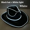 Wired version - Black cap + White light