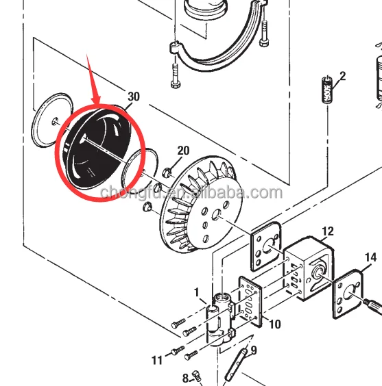 CF08-1010-51 Diaphragm manufacture