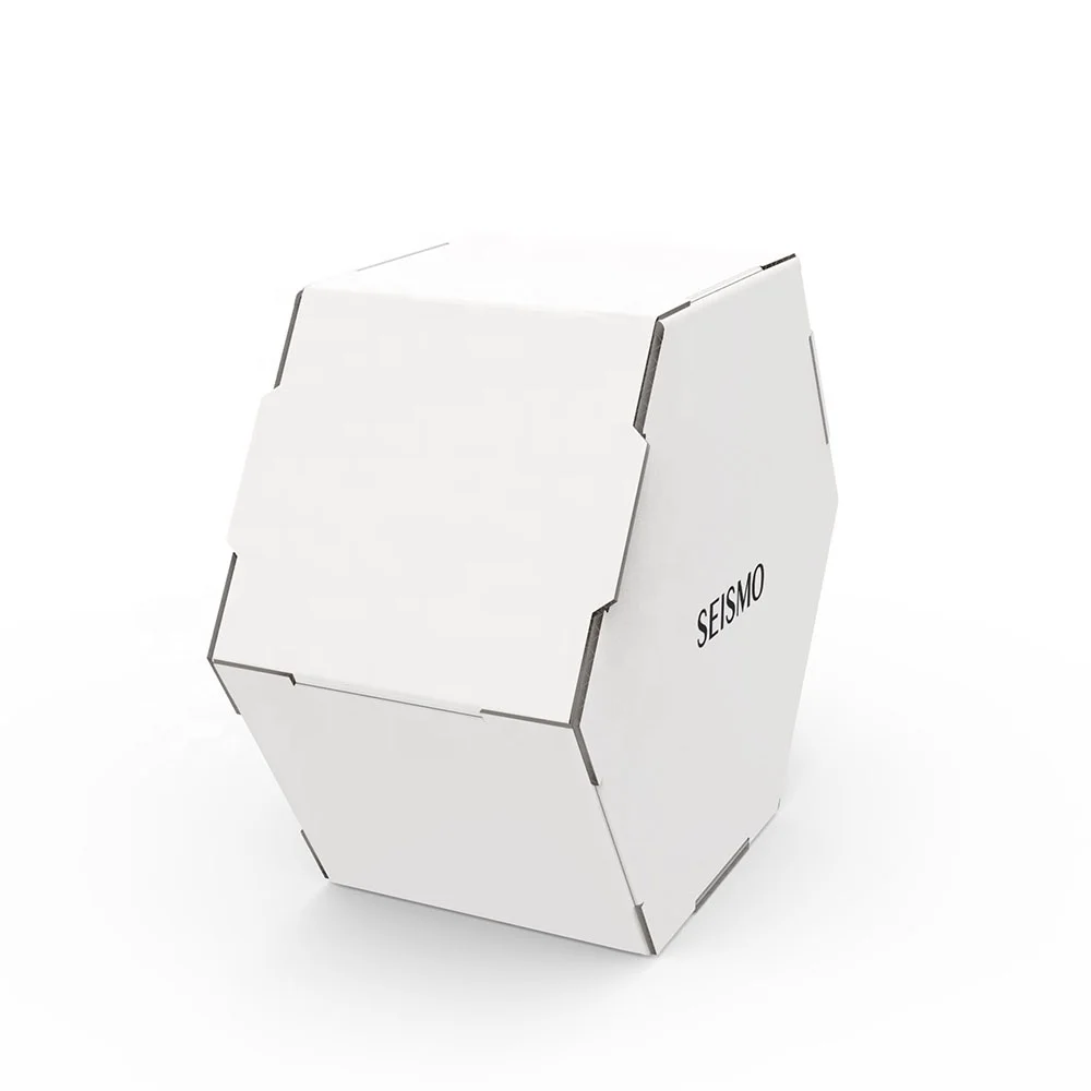 Seismo Package Custom High Quality Eco Friendly Packaging Corrugated Paper Box for Watch Box