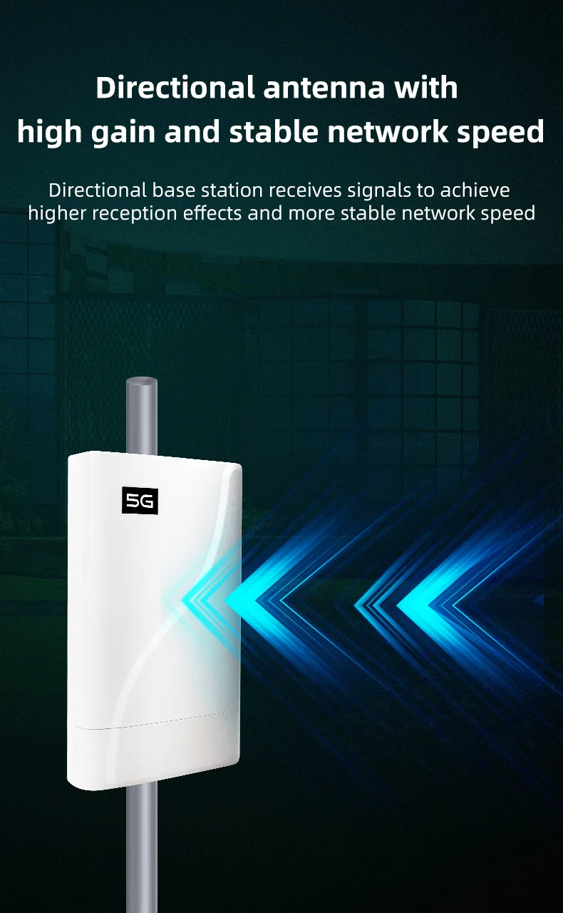 Hcb Router TUOSHI 5G CPE Router - 600mbps Home Solution for Outdoor