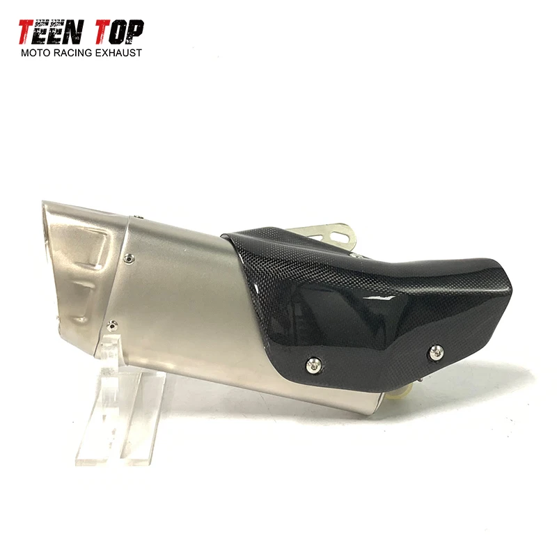 2021 2022 лучшие продажи мотоцикл выхлопной глушитель выхлопных газов с теплозащитный экран R1M мотоцикл выхлопной глушитель 51 мм