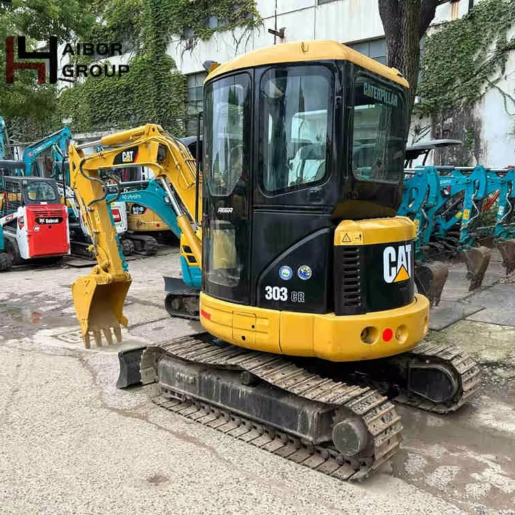 Original made in Japna 3 Ton Cat Excavator Caterpillar Cat303.5 Used ...