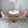 Sedie in marmo bianco e rosa