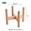 Solid wood cross flower stand, style A