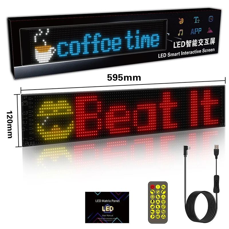 Factory Sale Led Panel Display Demon Eye Led Screen Ojos Led Para Autos App  Devil Eyes for Car Led Eyes Lights for Truck